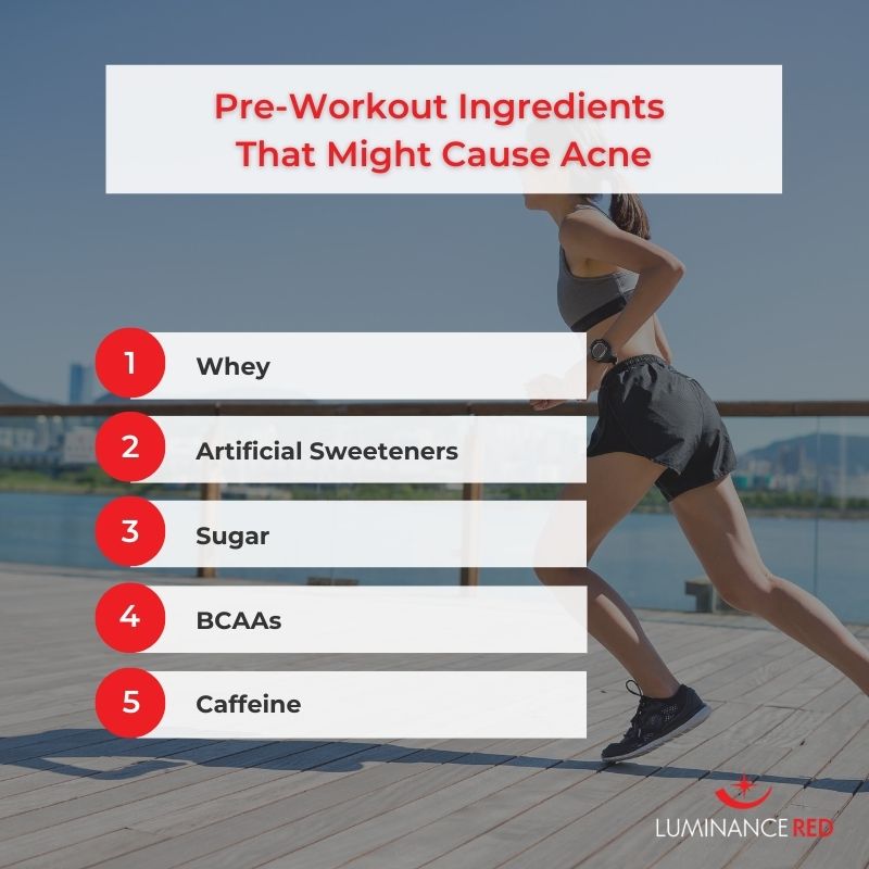 Infographic: Does Pre-Workout Cause Acne?