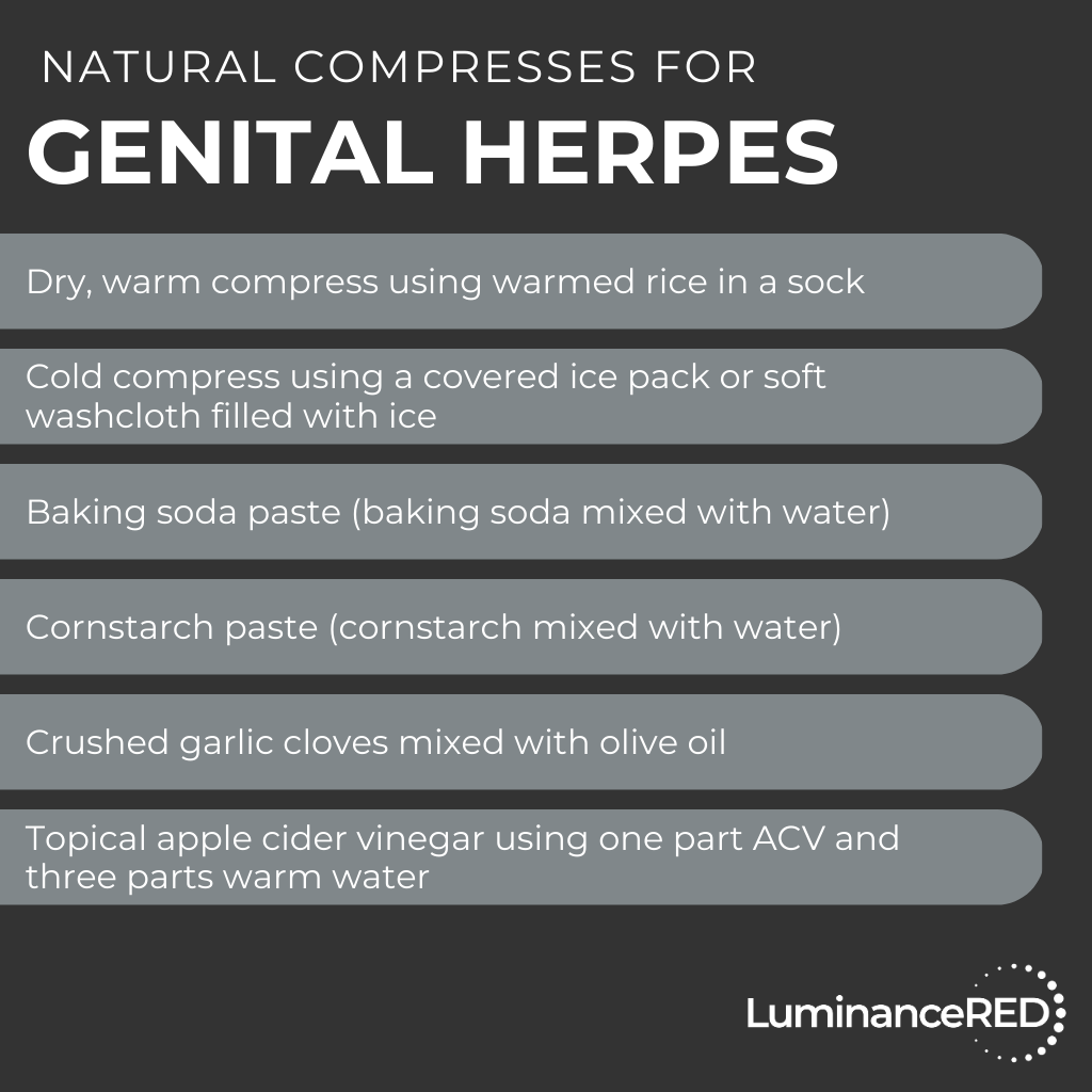 Infographic: Natural Treatments for Genital Herpes: Here Are Your Best Options